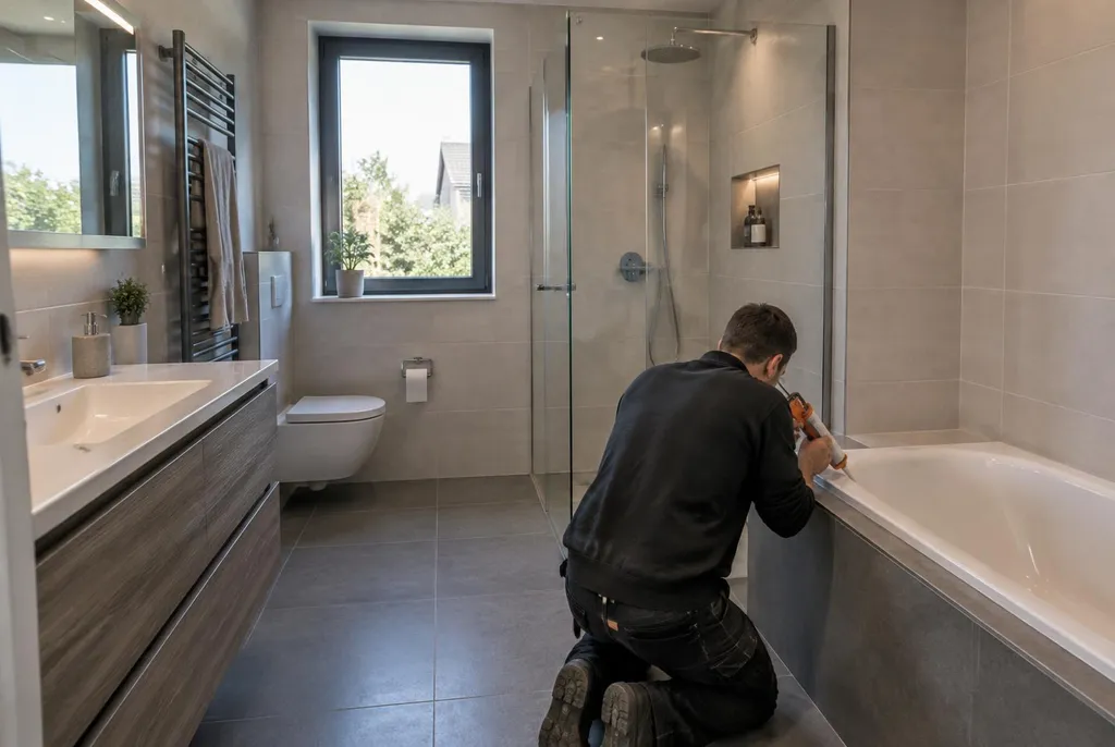 Kitbedrijf Den Dolder – badkamer kit vervangen bij de douche